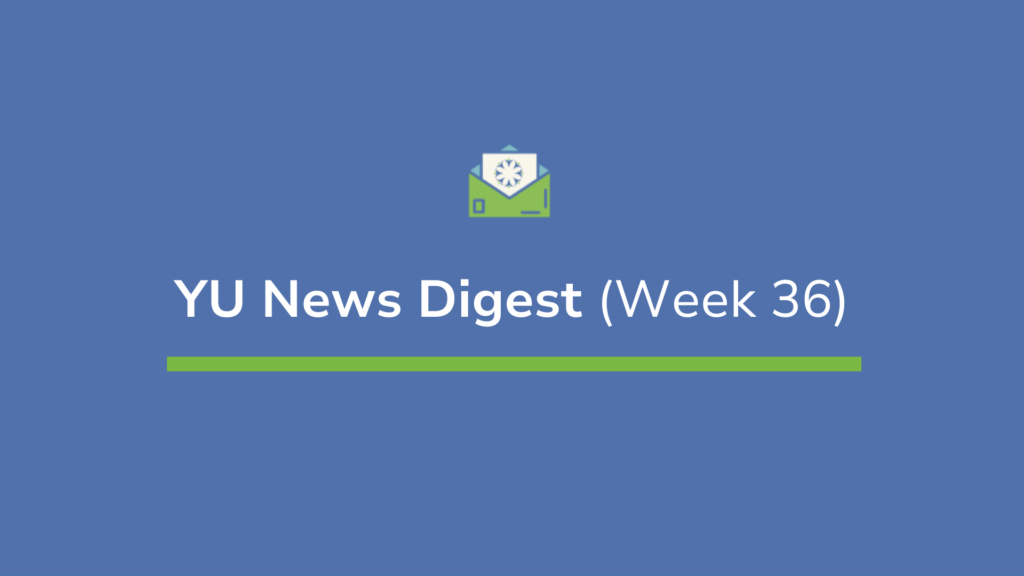 A letter icon with the text "YU News Digest (Week 36)"