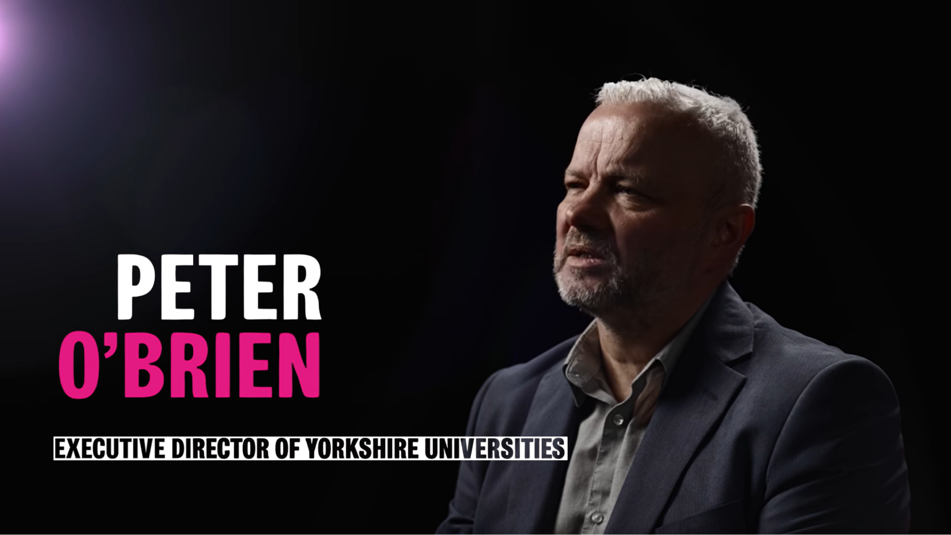 Dr Peter O'Brien, YU Executive Director.