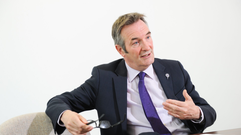 Portrait of Professor Peter Slee.
